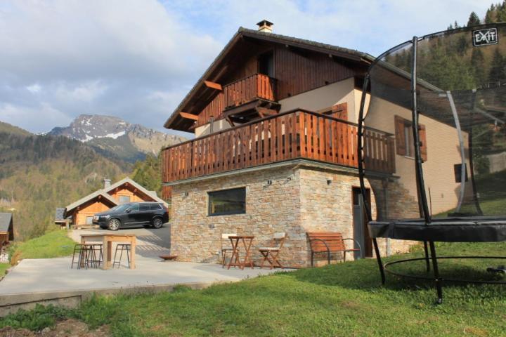 Chalet Avenir Saint-Jean-dʼAulps Екстериор снимка
