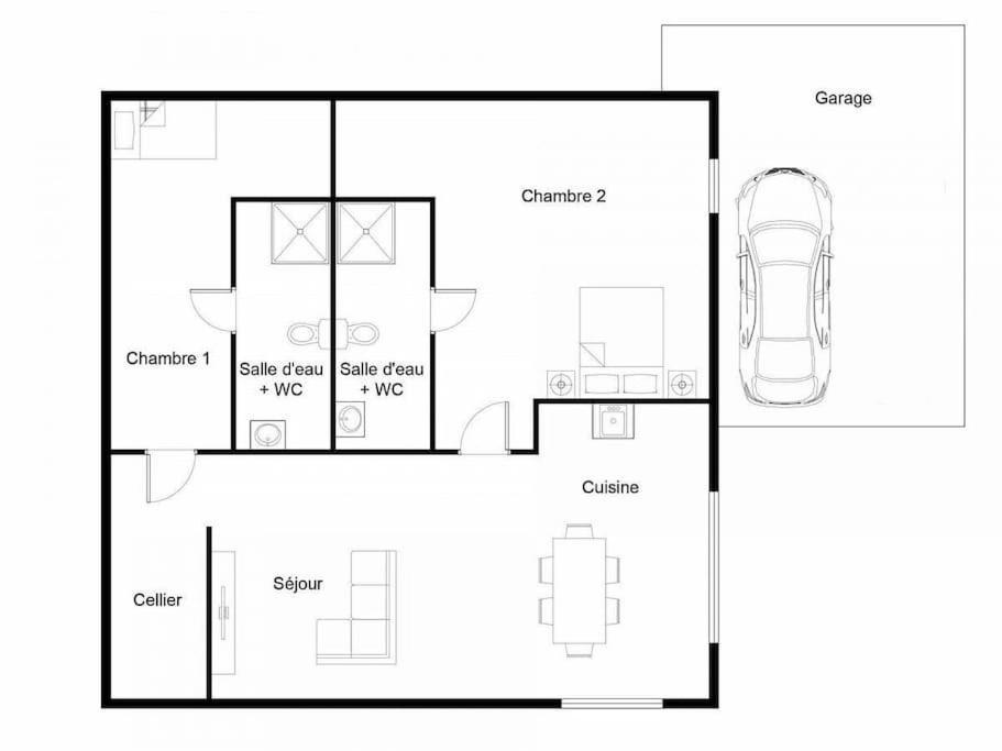 Chalet Avenir Saint-Jean-dʼAulps Екстериор снимка