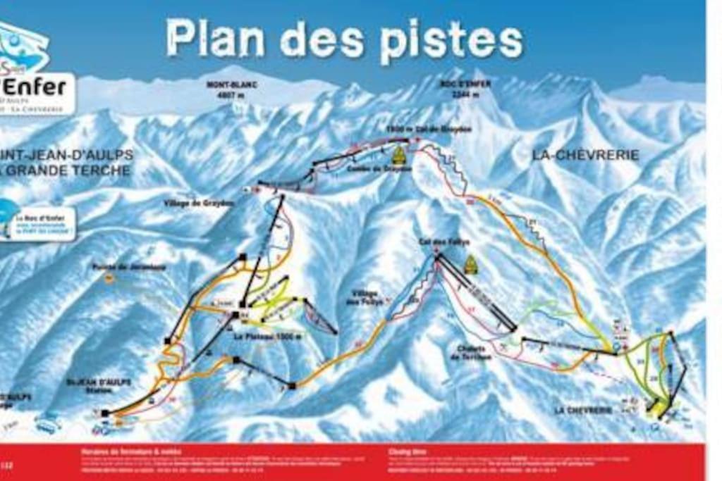 Chalet Avenir Saint-Jean-dʼAulps Екстериор снимка